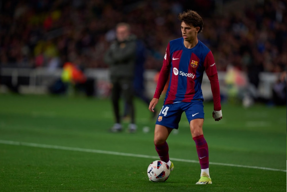 João Félix no Barcelona Futebol Clube